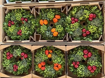 Sierfruit krans 9